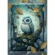 DUTCH LADY DESIGNS GREETING CARD Mystic Owl